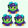 Taco Bell Duolingo Plush 3PCS